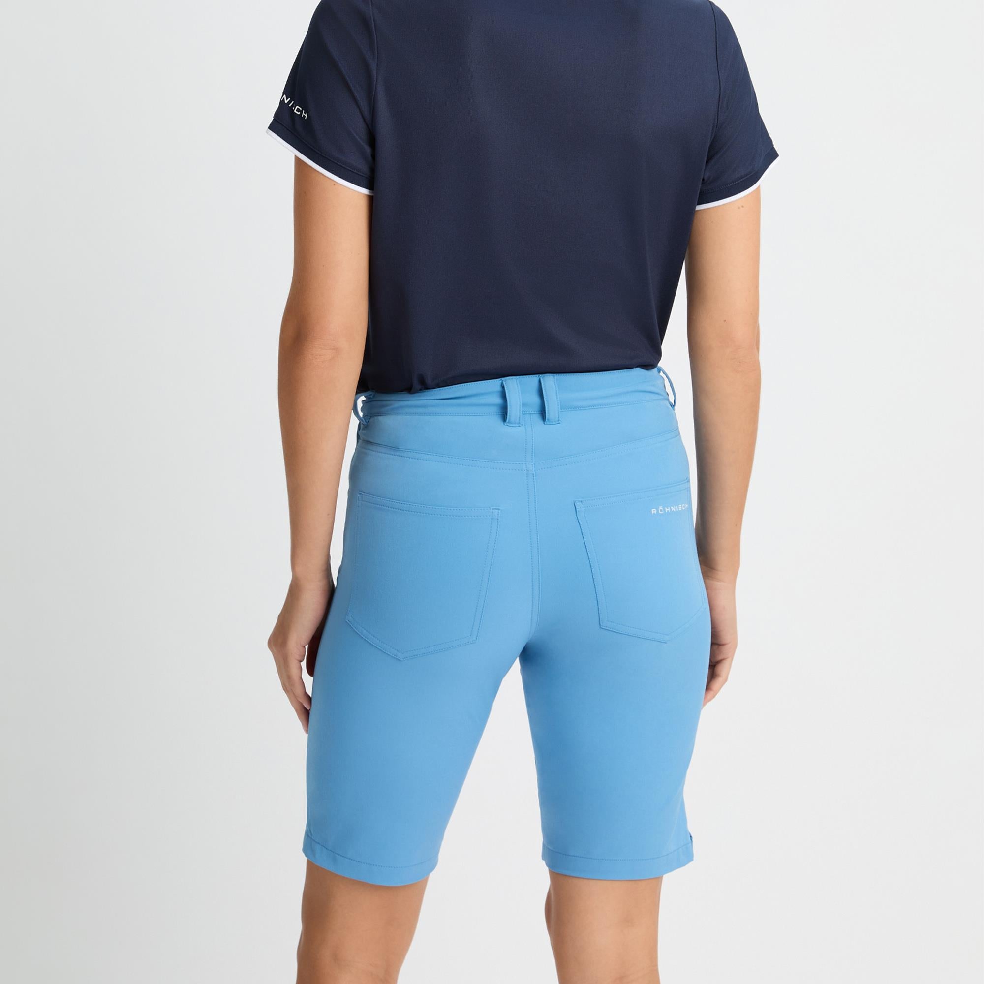 Rohnisch Chie Comfort Stretch Ladies Golf Bermuda Shorts Pacific Coast